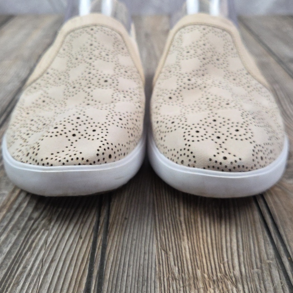 Cole Haan Grand Crosscourt Perforated Slip-On Sneakers Tan 10​ - Picture 3 of 12